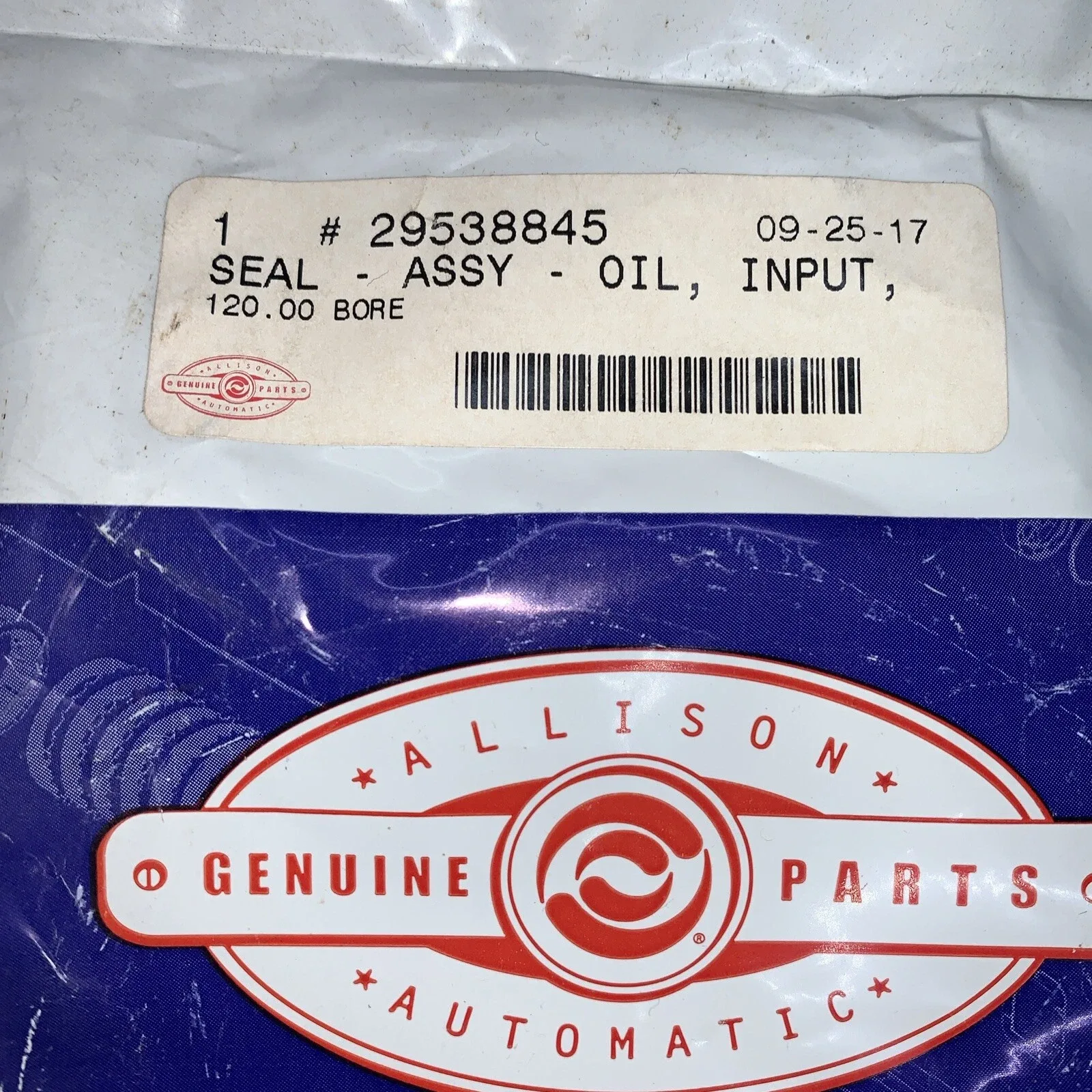 Allison Oil Input Seal Assembly MPN 29538845 image 2