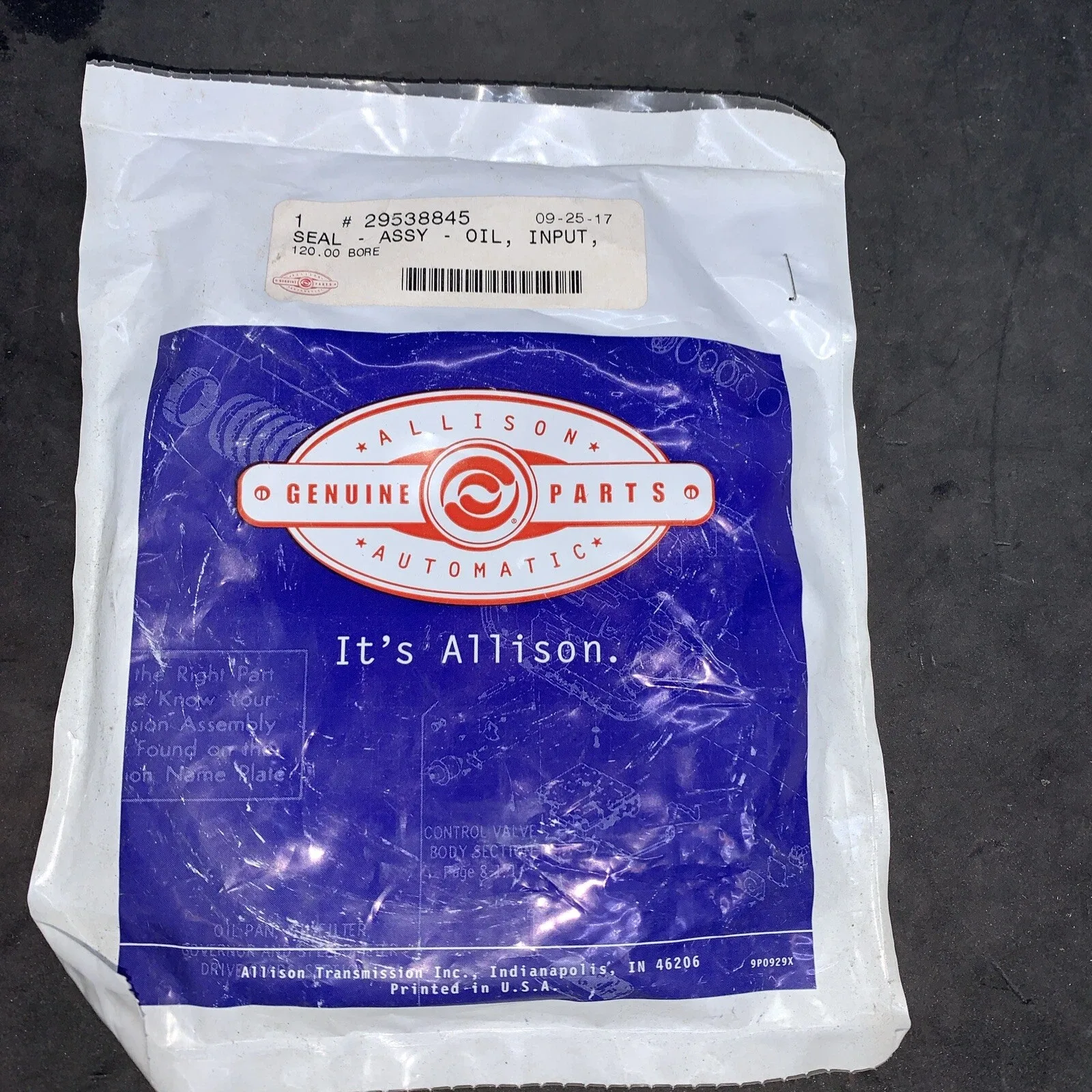Allison Oil Input Seal Assembly MPN 29538845