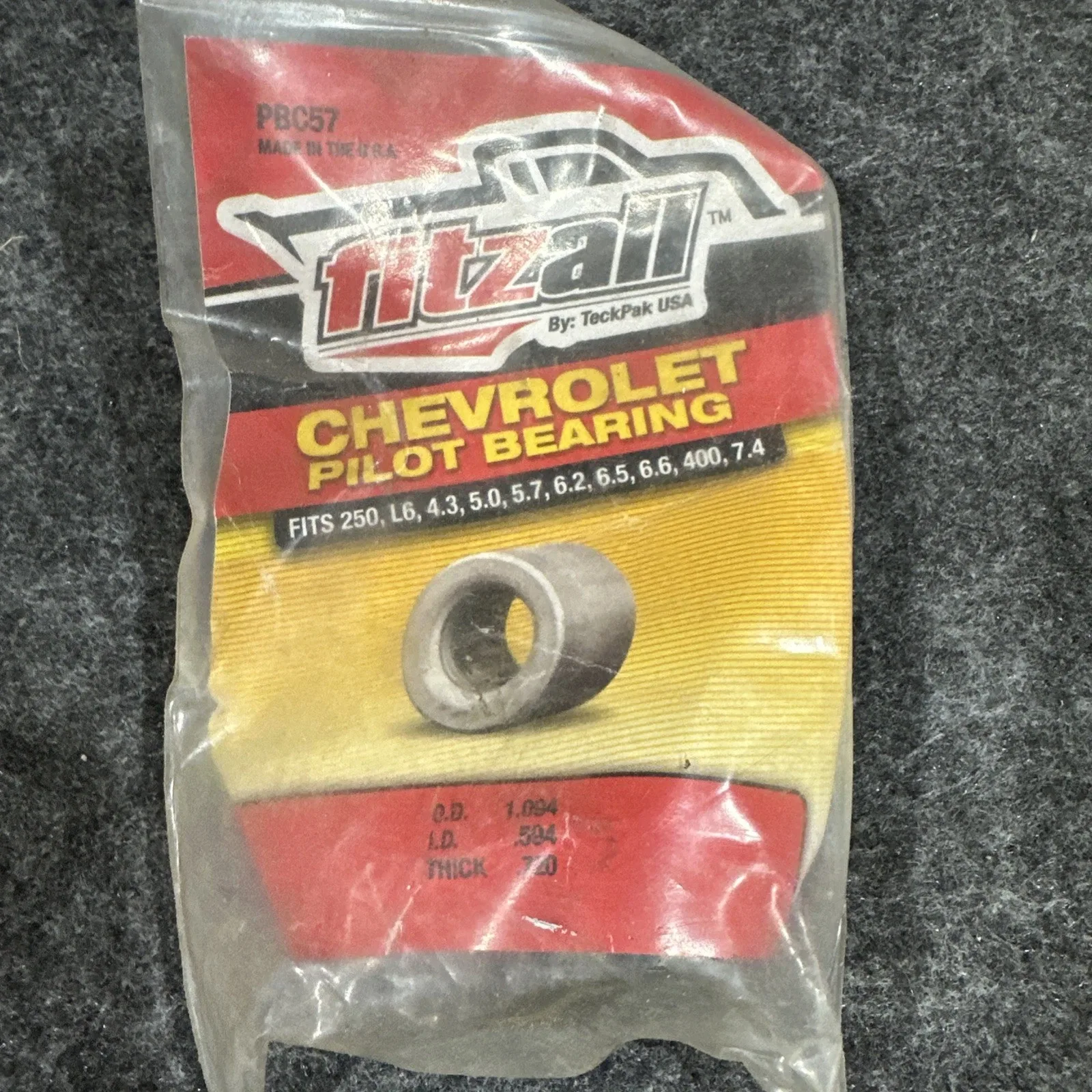 Fitzall PBC57 Pilot Bearing