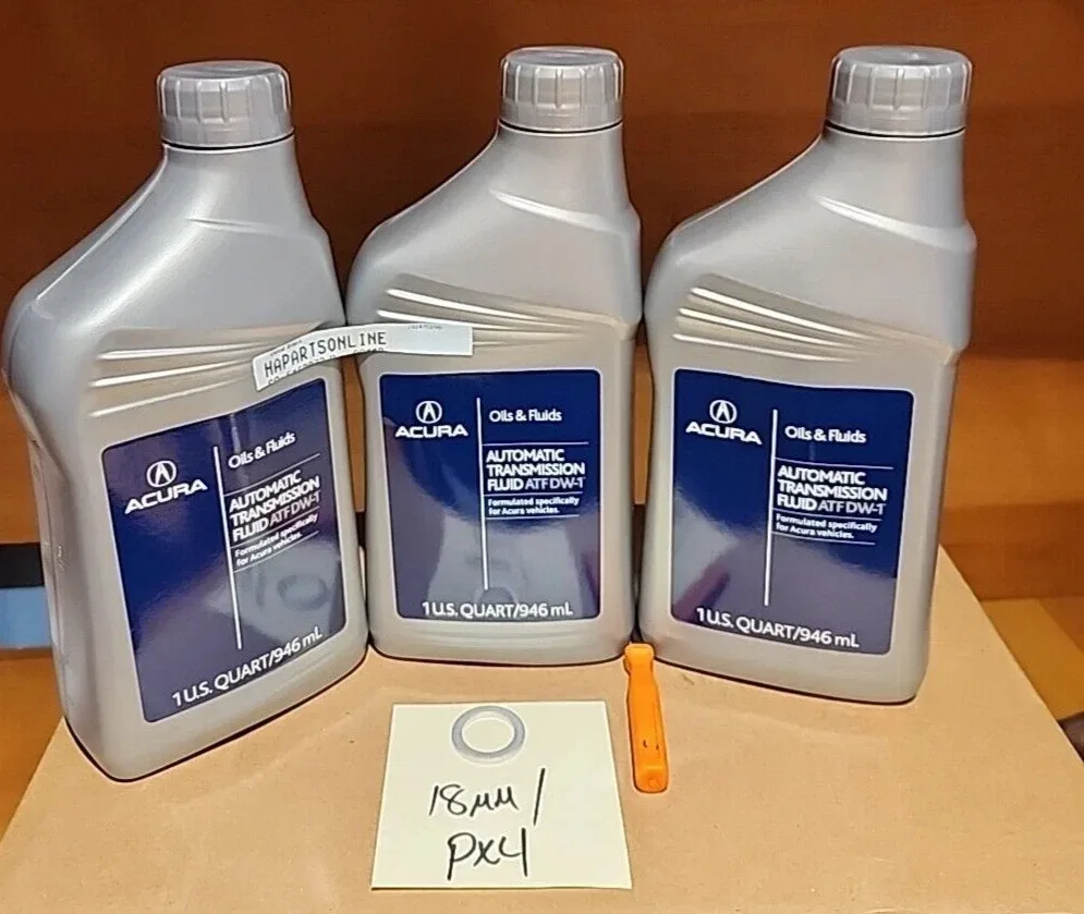 Acura ATF DW-1 Automatic Transmission Fluid 3 QTS — MPN 08200-9008A