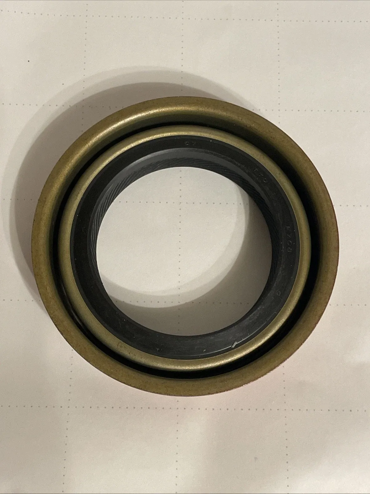GM TH400 Transmission Extension Housing Output Seal F708 2.705" OD image 3