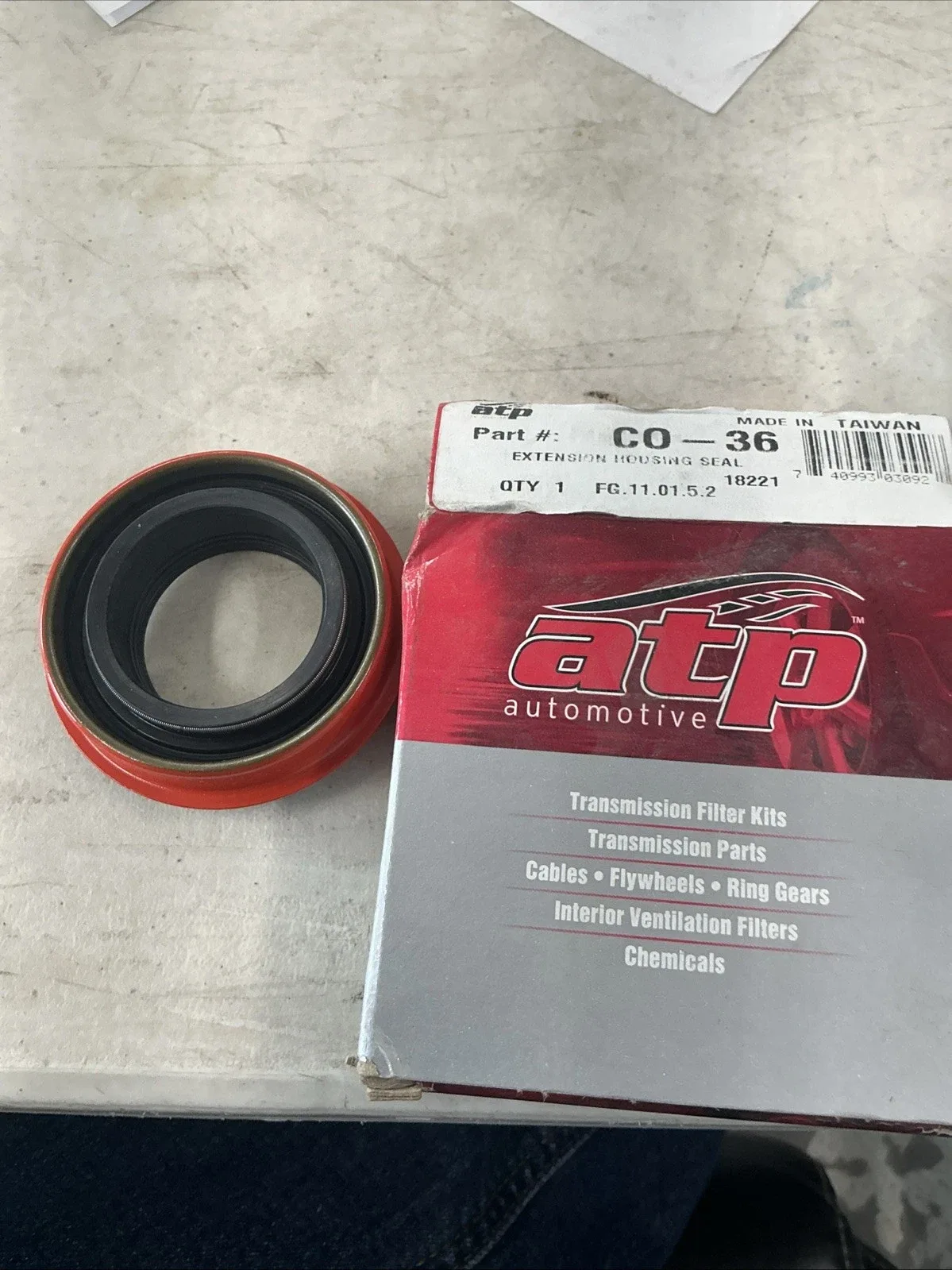 ATP Co-36 Automatic Transmission Extension Housing Seal (NOS) image 2