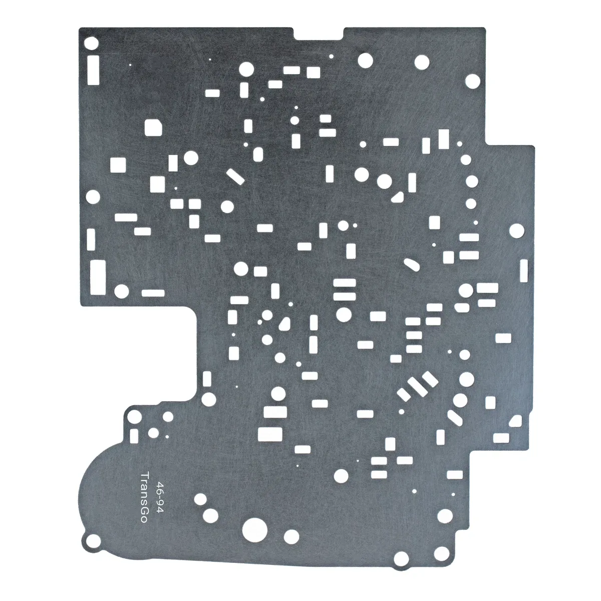 4L60E Trans Valve Body Separator Plate Tempered Steel TransGo 46-PLT-94