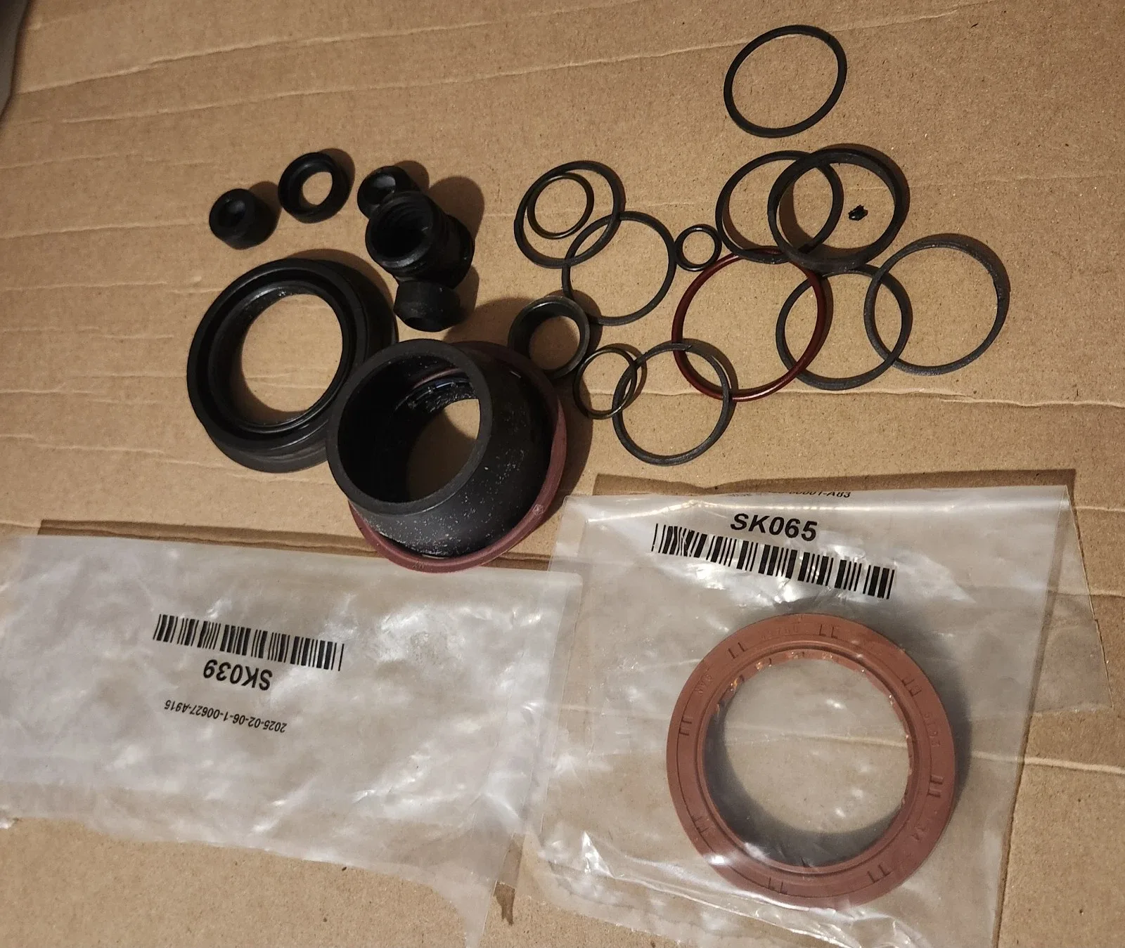 2007+ Mopar Front Pump Metal Clad Seal Assembly 128400 for 45RFE / 5-45RFE / 65RFE