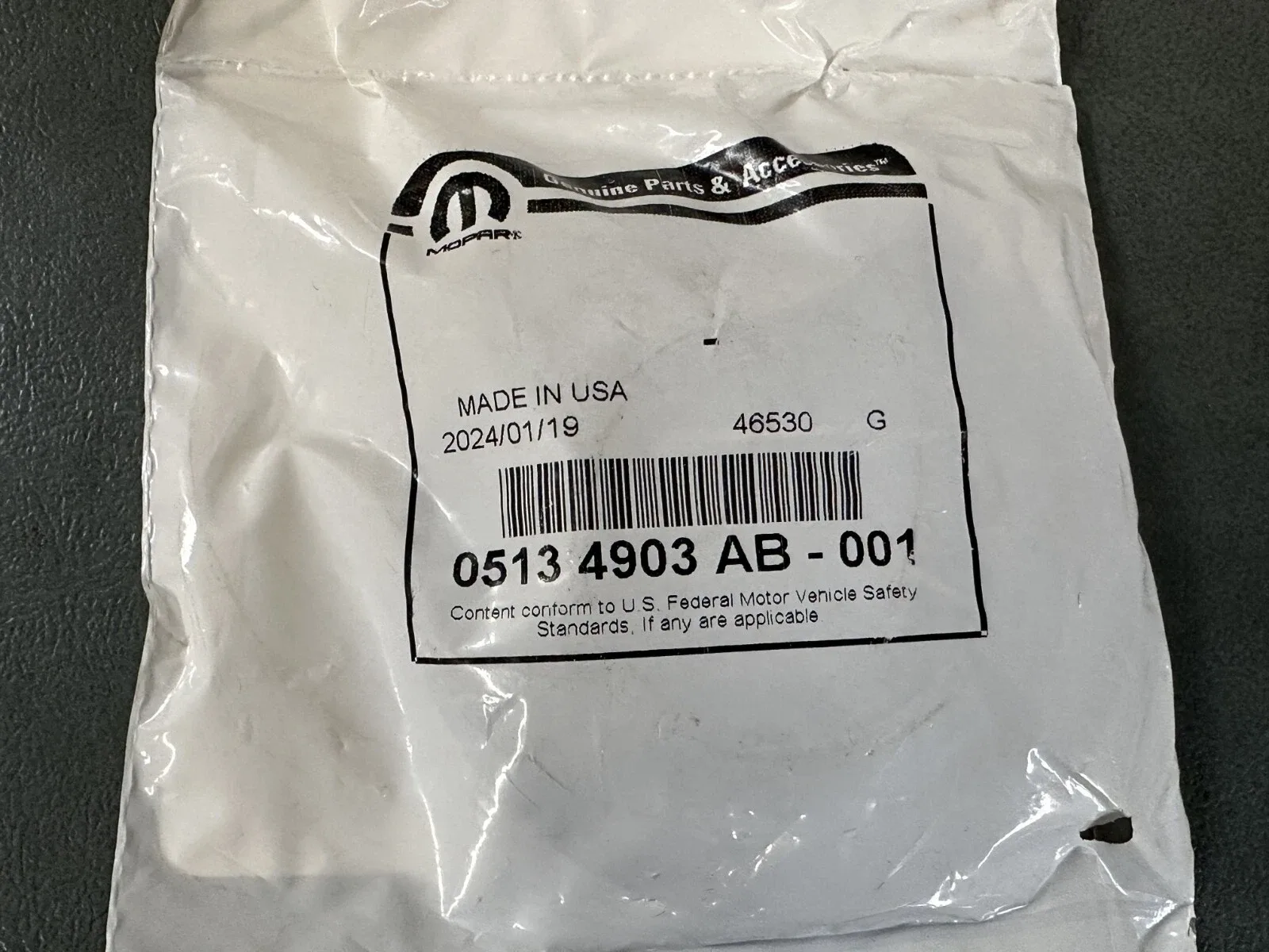 2008-2019 Dodge Journey Automatic Transmission Output Shaft Seal 5134903AB image 2