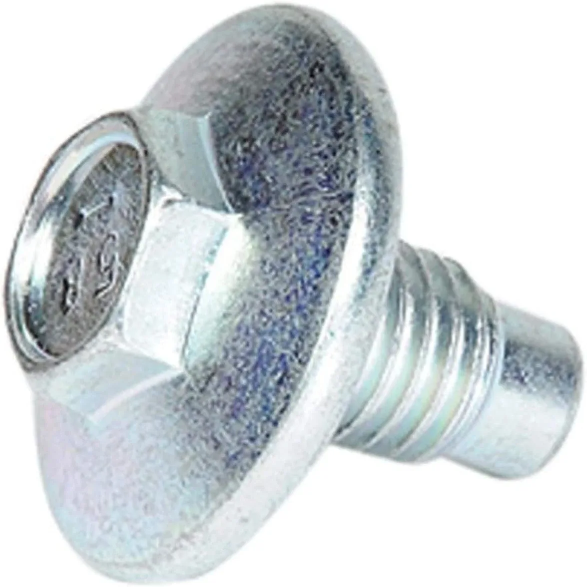 Universal Silver Automatic Transmission Fluid Drain Plug Seal image 2