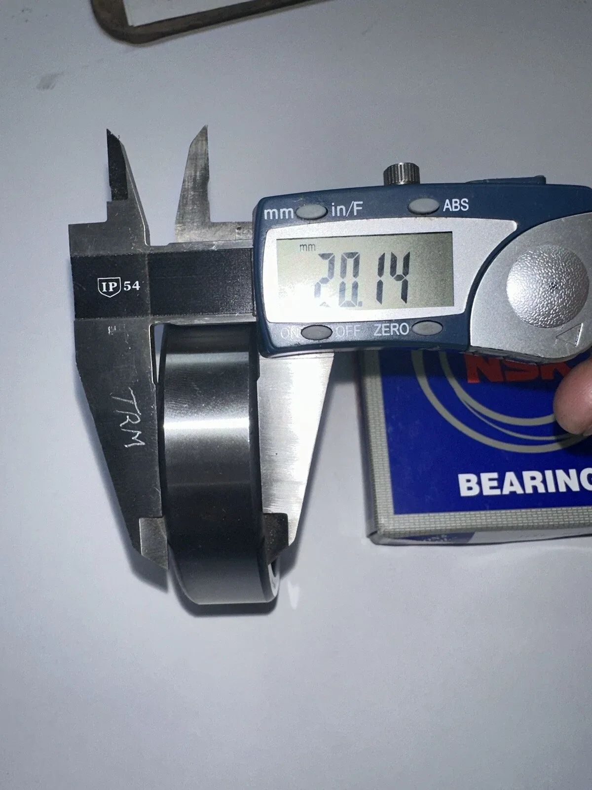 NSK B43-8 Bearing 87x20x42.9 for Toyota CVT K113 (2nd pulley to cover) image 2