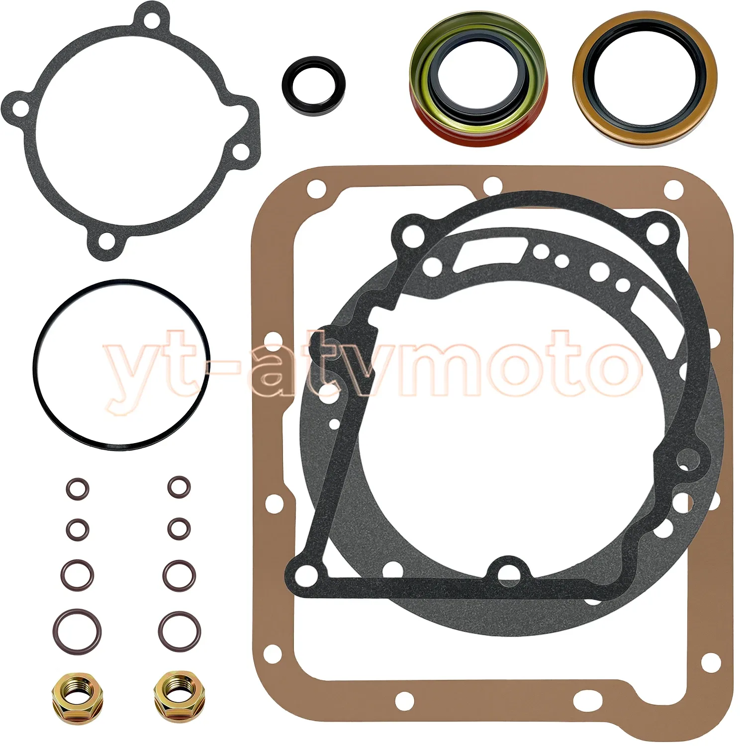 1968-1986 Ford/Lincoln/Mercury C-4 Complete External Oil Seal Reseal Kit image 2