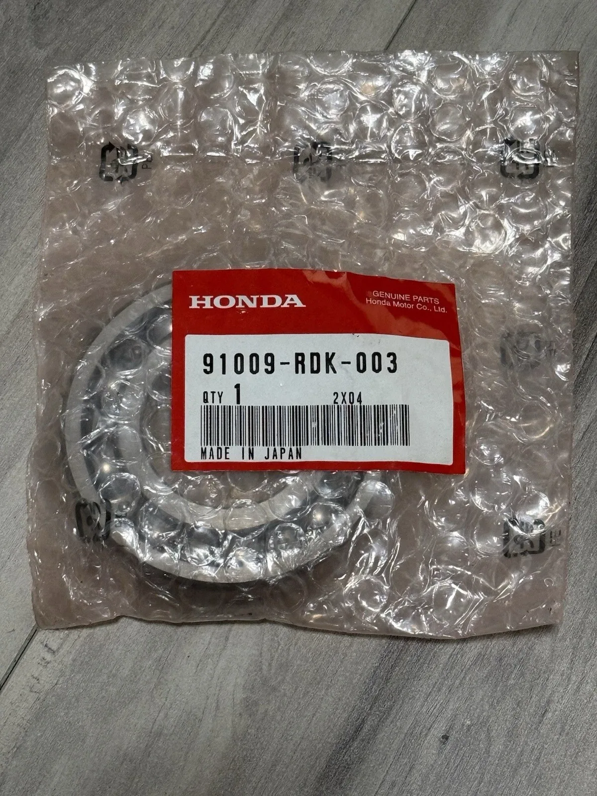 Honda/Acura Automatic Transmission Pinion Bearing 91009-RDK-003