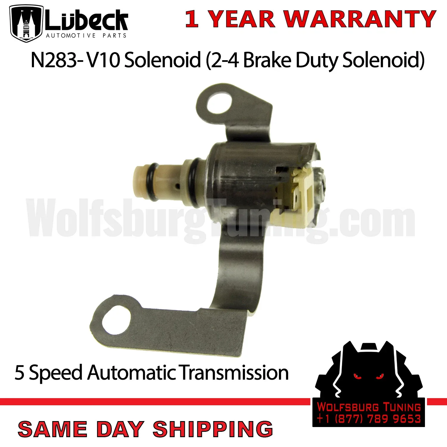 VW Jetta Golf GTI MK4 09A Lubeck Transmission Shift Solenoid N283 2002-2006