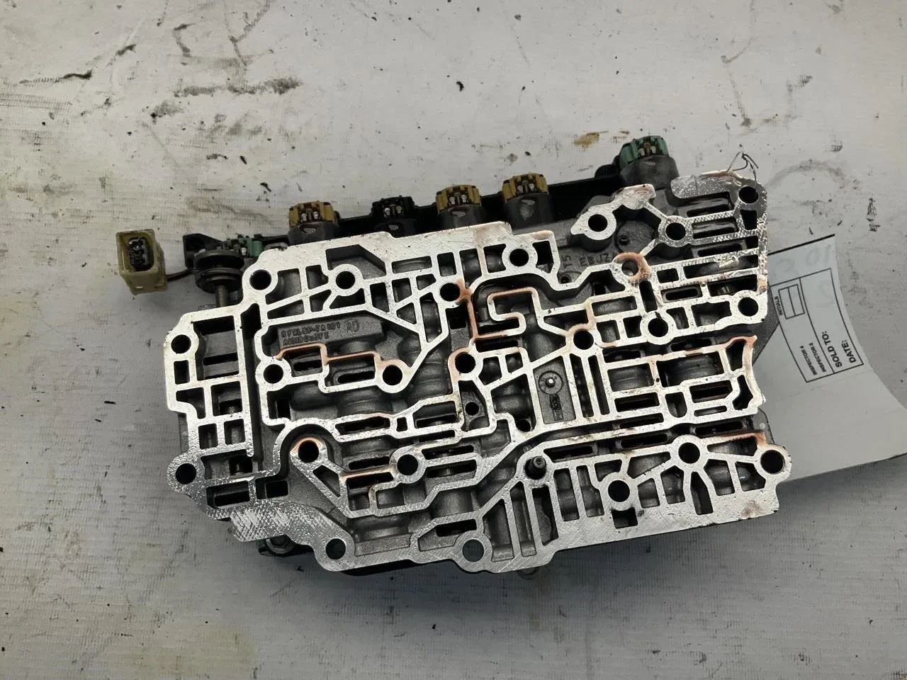 2009-2010 Ford Escape 6F35 6-Speed AT Valve Body AL8P7G391AA image 2