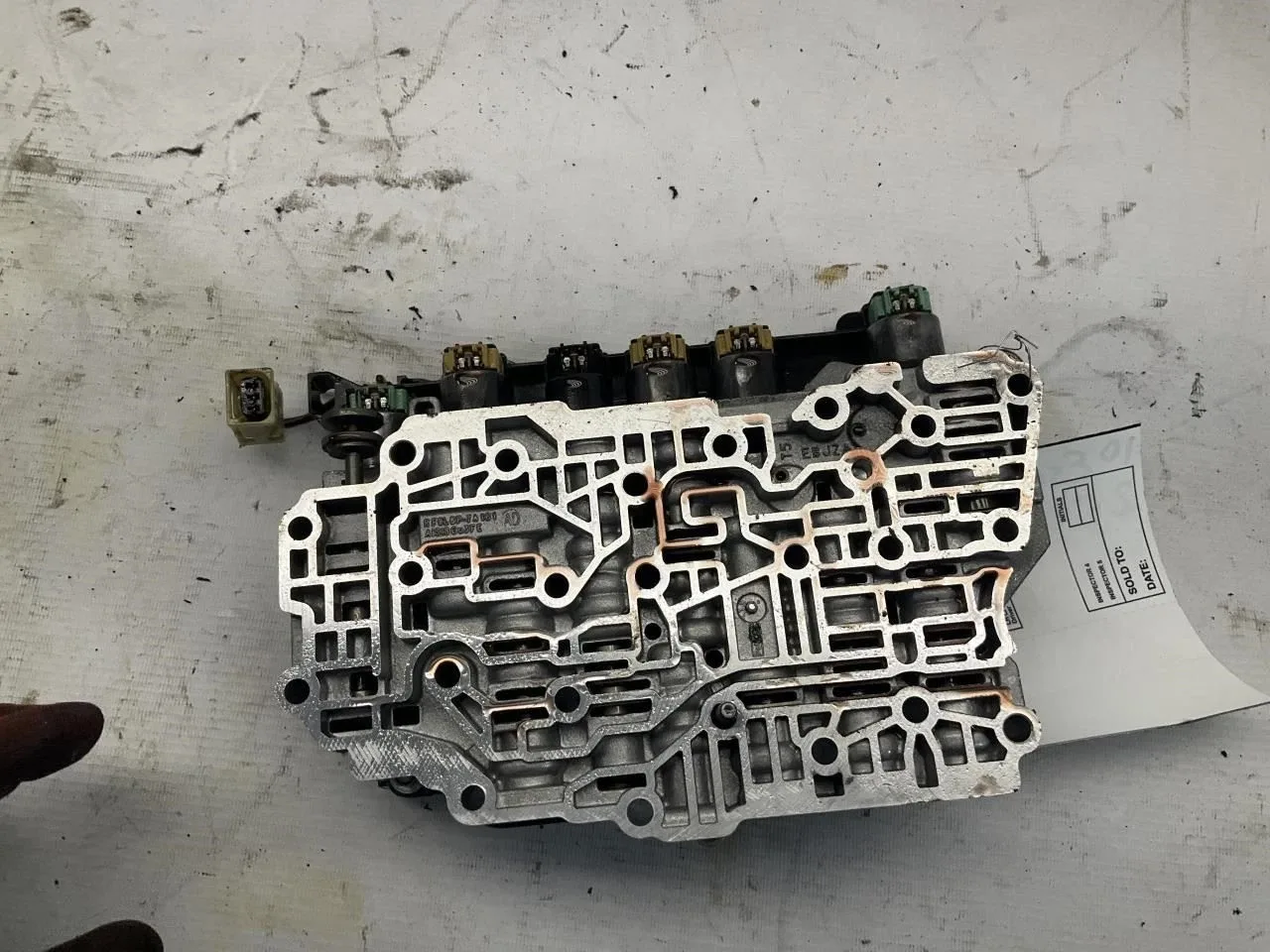2009-2010 Ford Escape 6F35 6-Speed AT Valve Body AL8P7G391AA image 3