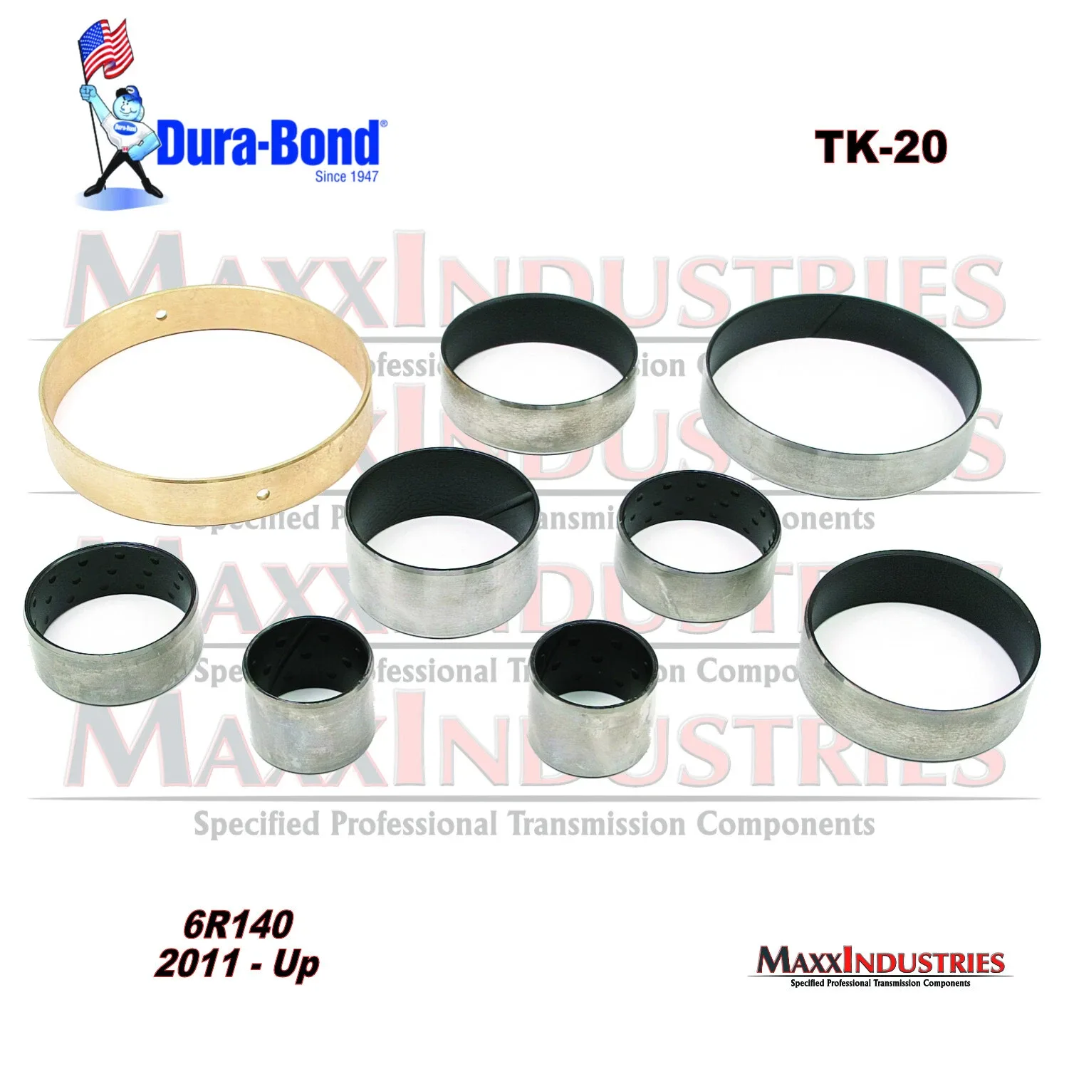 Ford 6R140 Bushing Kit TK-20 — Dura-Bond High-Performance image 2