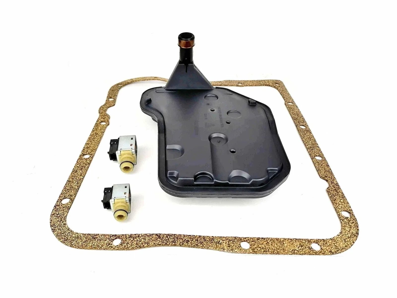 Filter, Pan Gasket with 2 Shift Solenoids Service Kit 4L60E 4L65E 1997/UP image 2