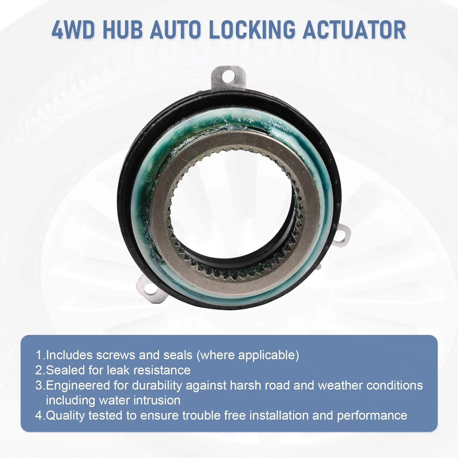 Lock Hub Axle Actuator Pair for Ford F-150 / Expedition / Lincoln Navigator - 7L1Z3C247A-AUTO image 3