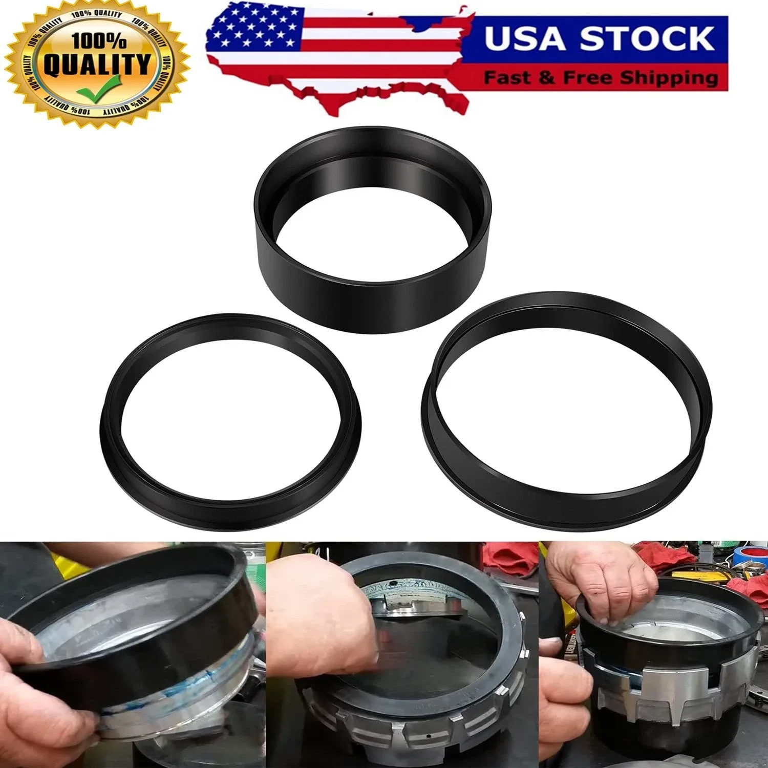 KY-auto KYQP1060 Fourth Clutch Piston & Lip Seal Installer Protector for GM 4L80E