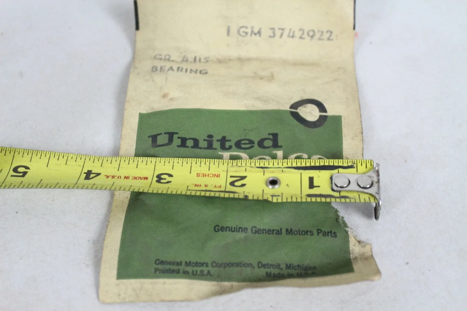 1957-1973 Chevrolet Turboglide / Powerglide / Torque Drive Thrust Bearing MPN 3742292 image 2