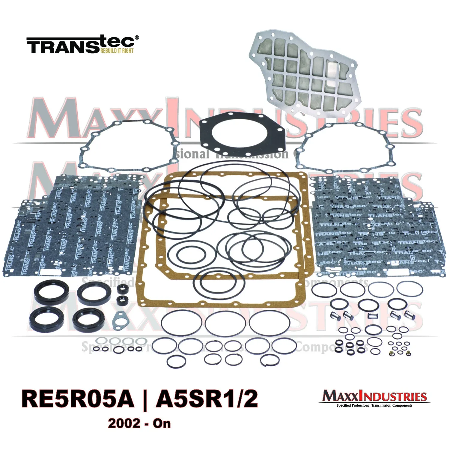 2002-on Nissan/Infiniti RE5R05A Transmission Rebuild Kit for Pathfinder Q45 Frontier 350Z - Transtec