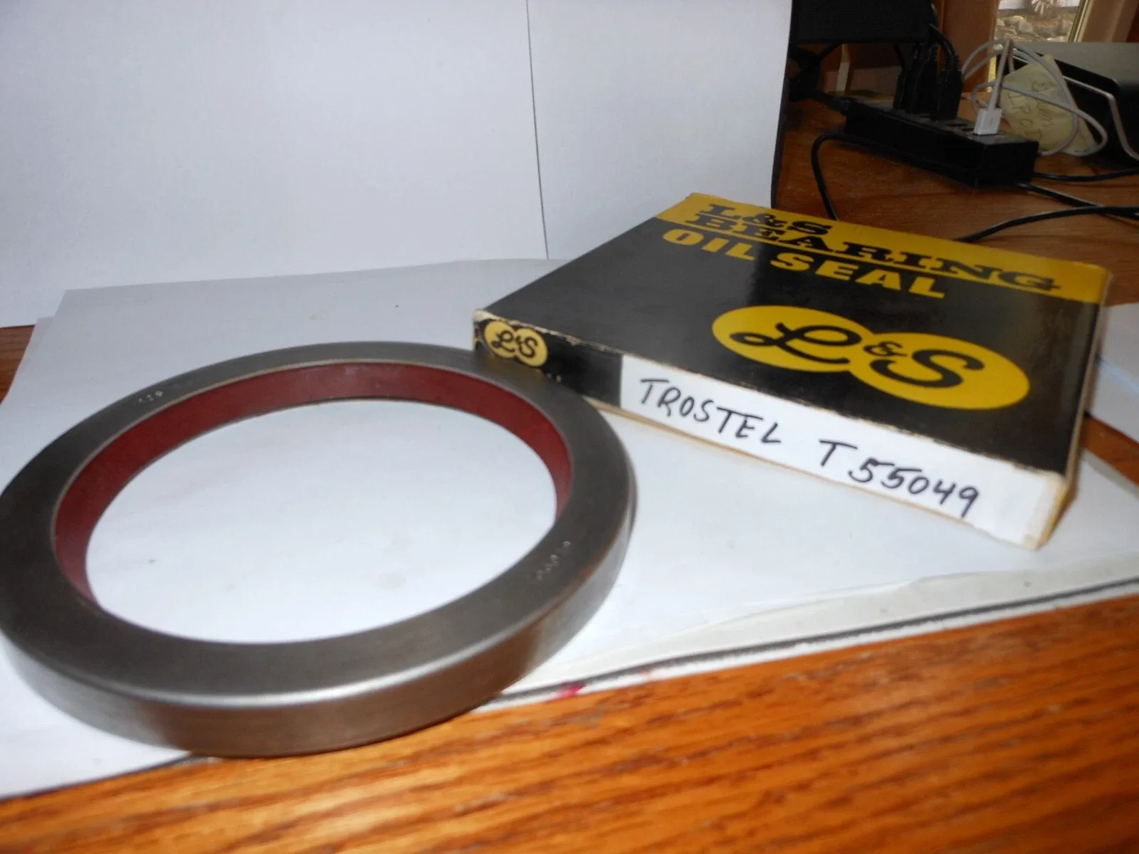 TROSTEL T55049 Oil Seal 4.5" x 5.756" x 0.575" - Made in USA image 3