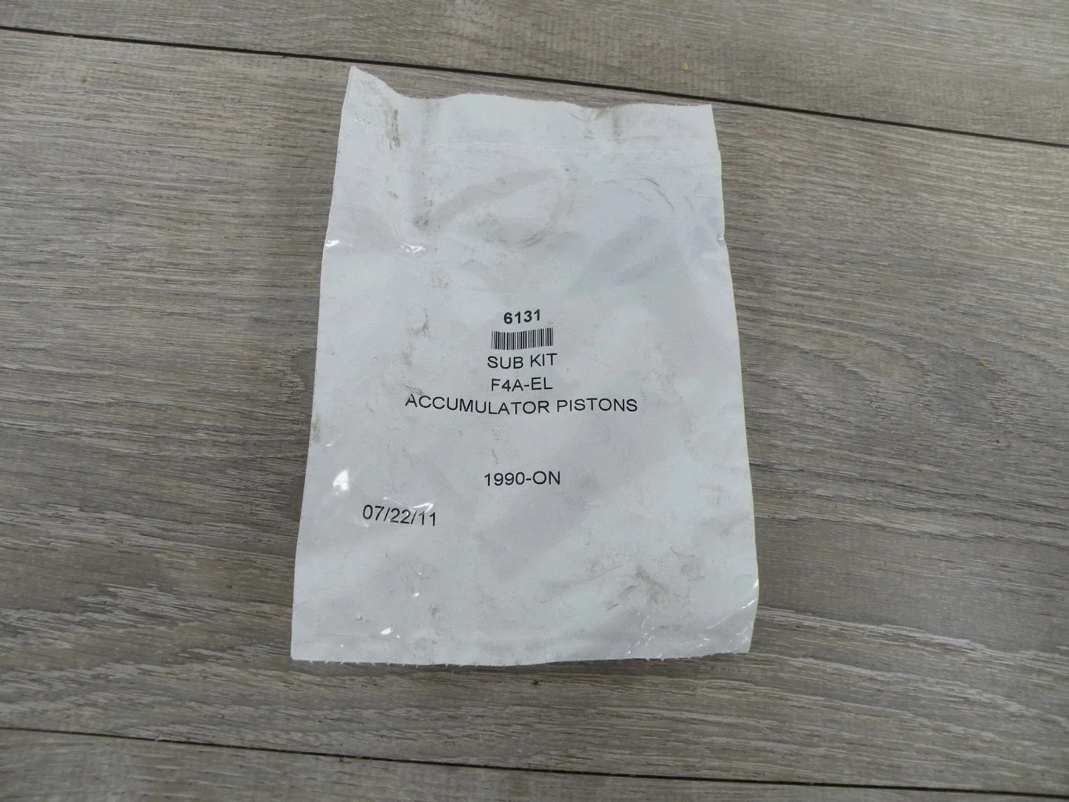1990 F4A-EL Accumulator Piston Seal Sub Kit 6131