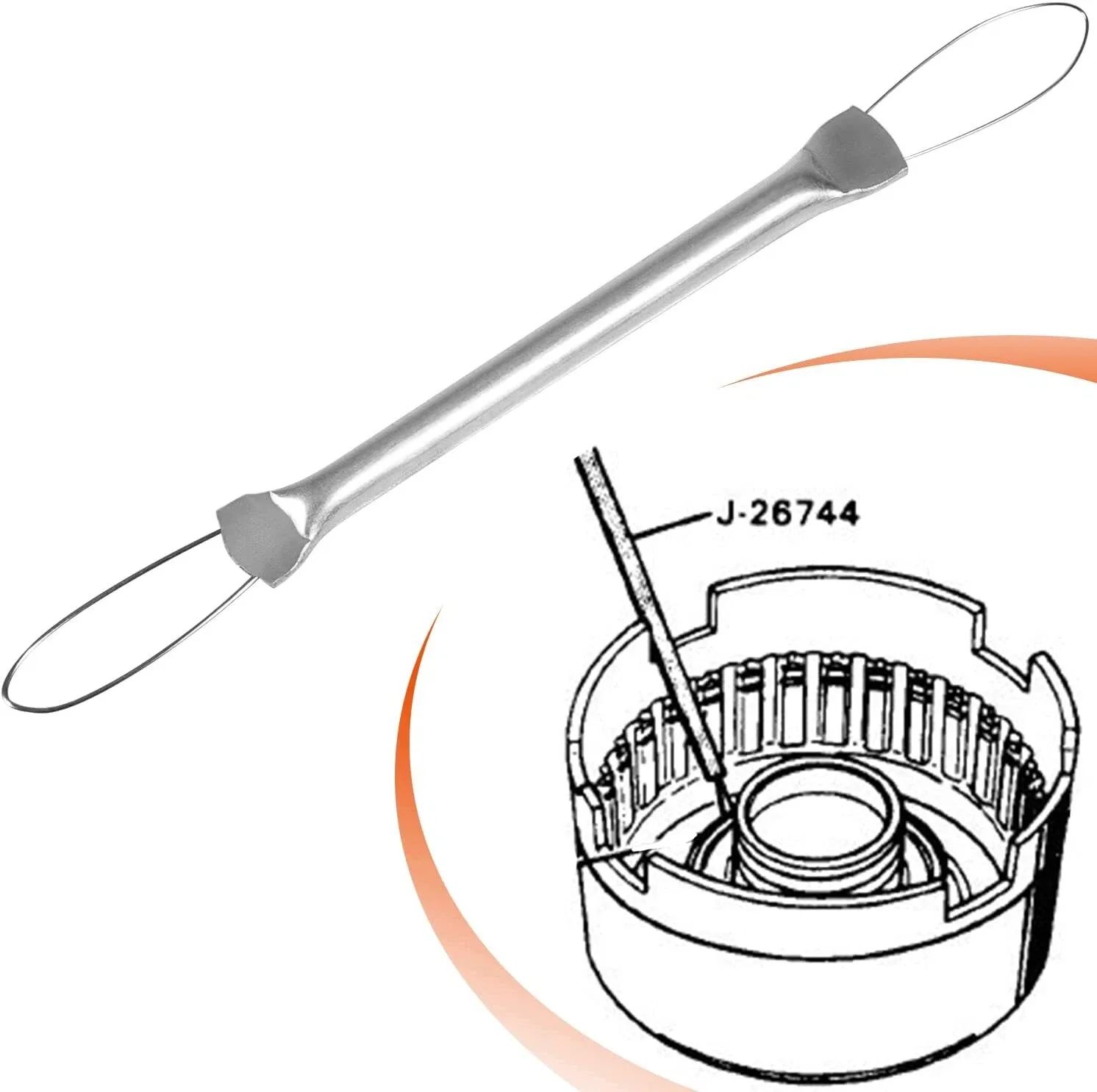 Transmission Lip Seal Installer & Remover VA1025001 for Atec T-0015 / Kent-Moore J-26744-A