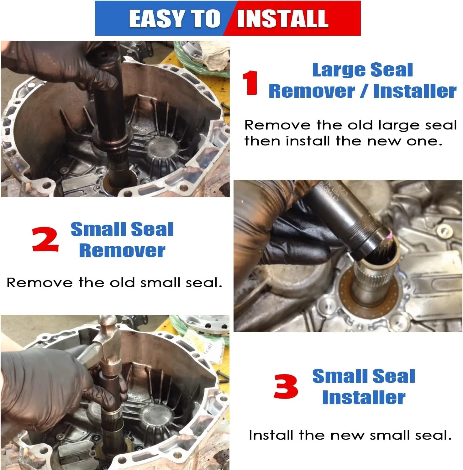 BU-Auto BUQP1155 DPS6 DCT Input Seal Remover & Installer Tool for Ford Focus Festiva image 4