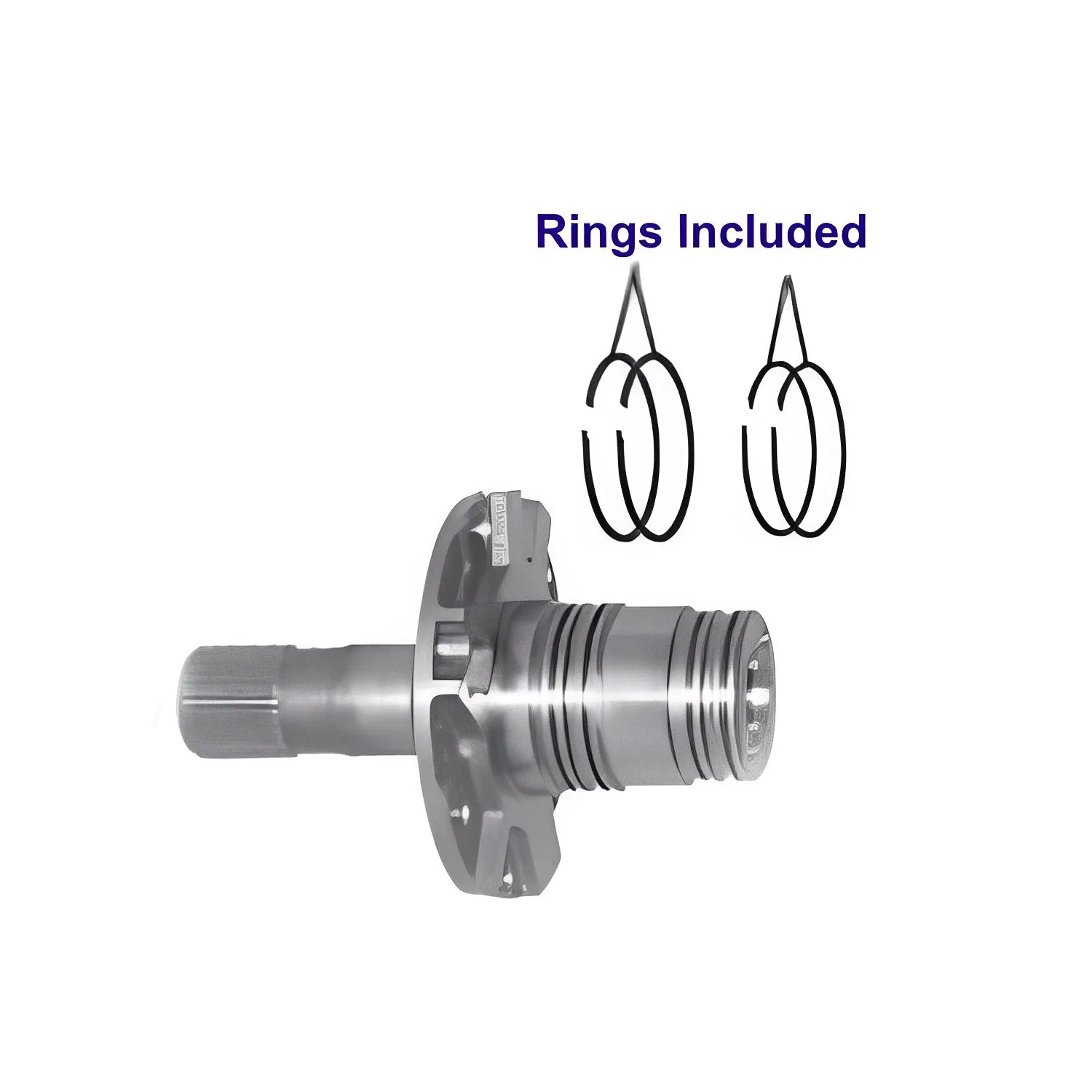 1980-1993 Ford / Lincoln / Mercury AOD/FIOD Pump Sealing Ring Kit - 4 Metal Rings image 2