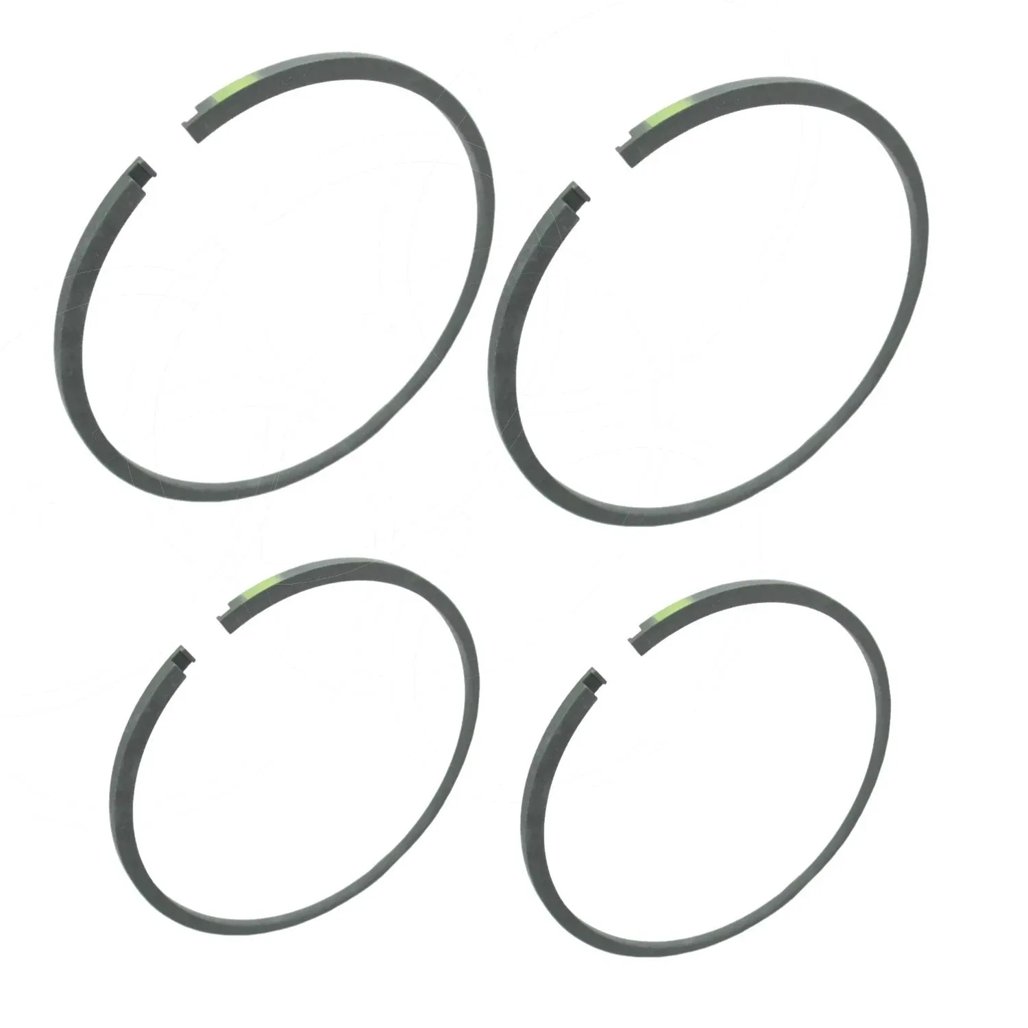 1980-1993 Ford / Lincoln / Mercury AOD/FIOD Pump Sealing Ring Kit - 4 Metal Rings image 3