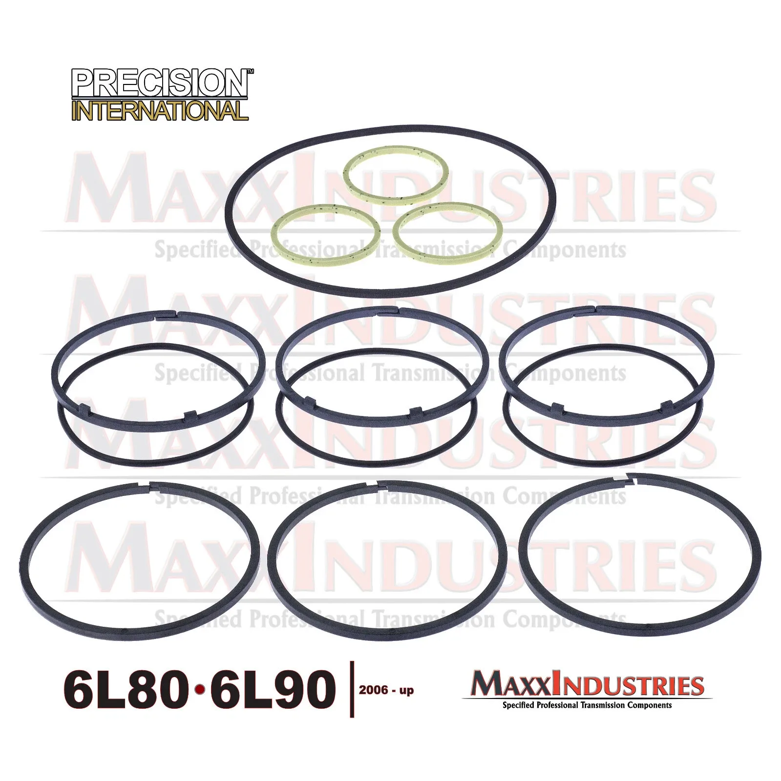 2006+ 6L80/6L90 Transmission Sealing Ring Kit K33901JA image 2