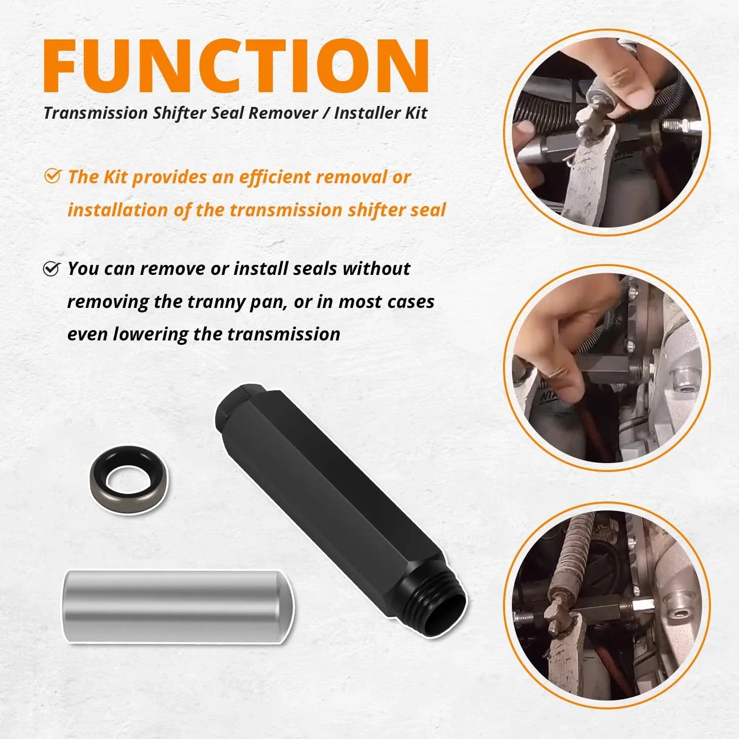 Transmission Shifter Seal Remover/Installer Tool MPN 1144 for GM Chevy 4L60E & 4L80E image 3