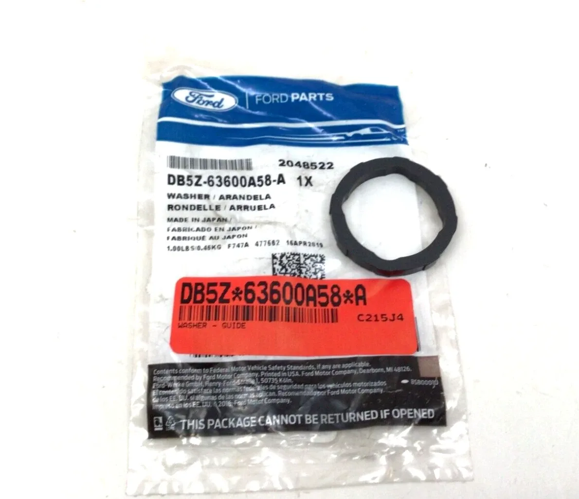 2007-2020 Ford & Lincoln Linkshaft Seal Washer DB5Z-63600A58-A