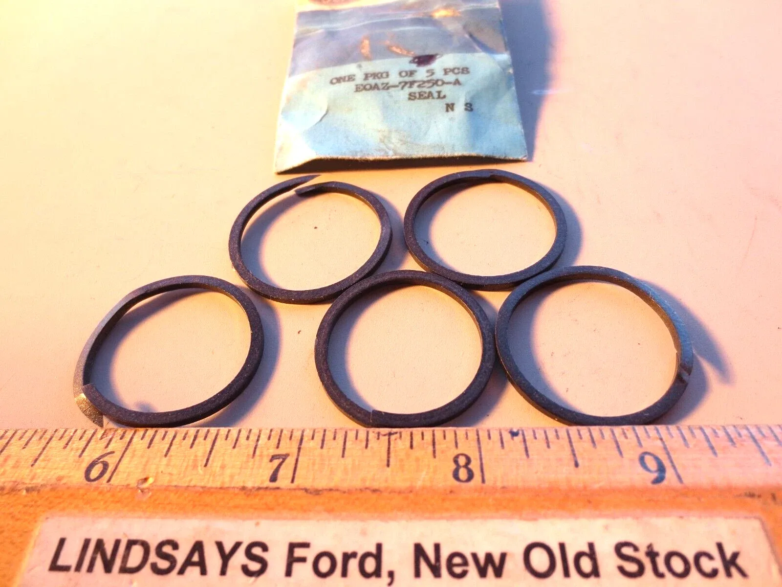 1980-1993 Ford Accumulator Piston Seal E0AZ-7F250-A (5 pcs)