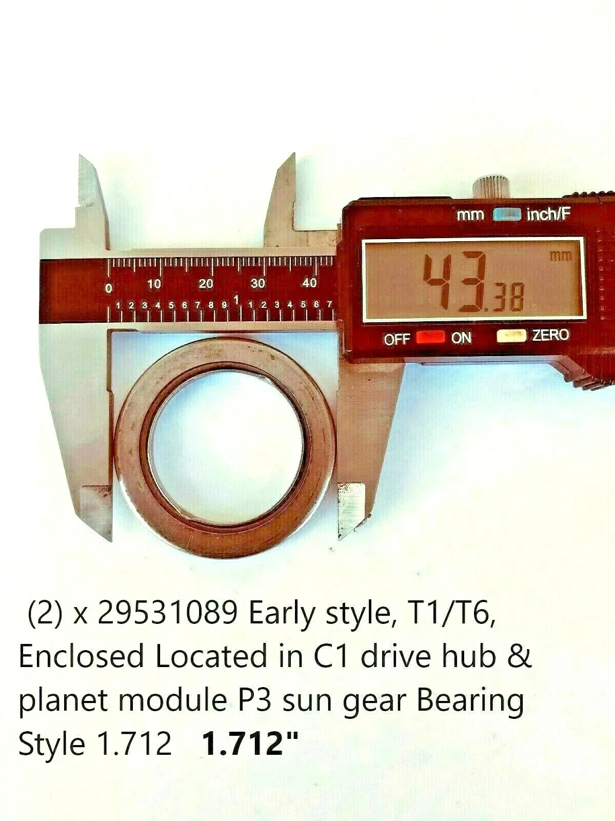 Allison LT1000 / LT2000 Thrust Bearing Kit (8-piece) - Allison/Sonnax image 3