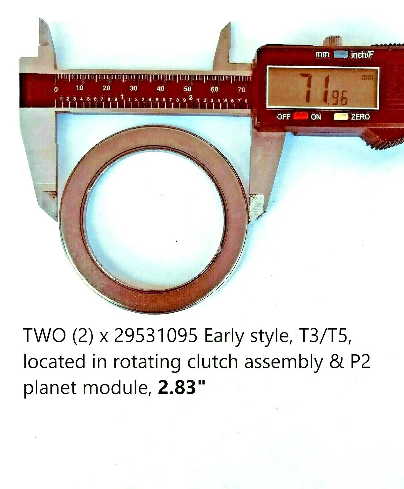 Allison LT1000 / LT2000 Thrust Bearing Kit (8-piece) - Allison/Sonnax image 4