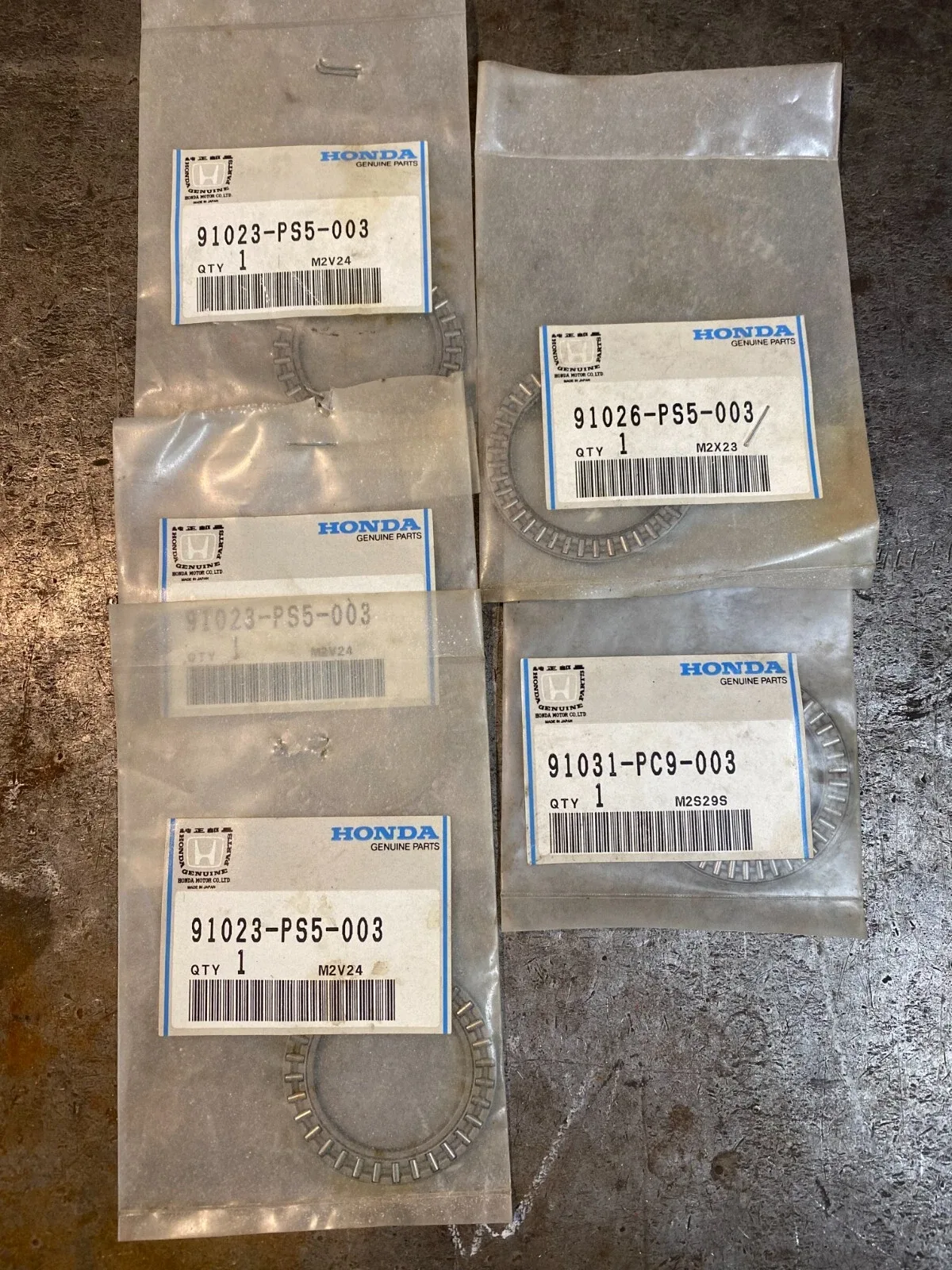 Honda 4-Speed Automatic Transmission Thrust Bearings 91026-PS5-003