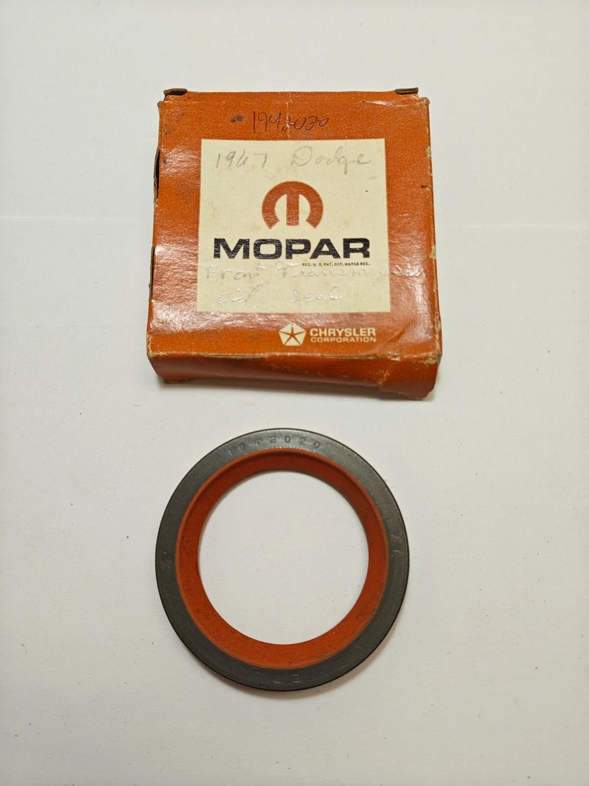 1962–1973 Chrysler / Dodge / Plymouth Torqueflite Converter Hub Oil Seal Mopar 1942020 image 2
