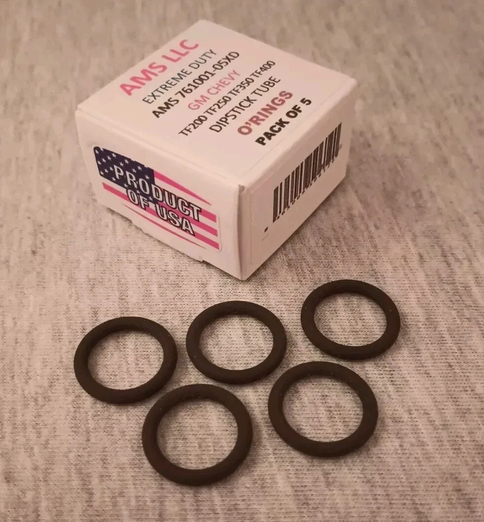 Pack of 5 AMS Turbo TH350/TH400 Transmission Dipstick Tube O-Rings image 2