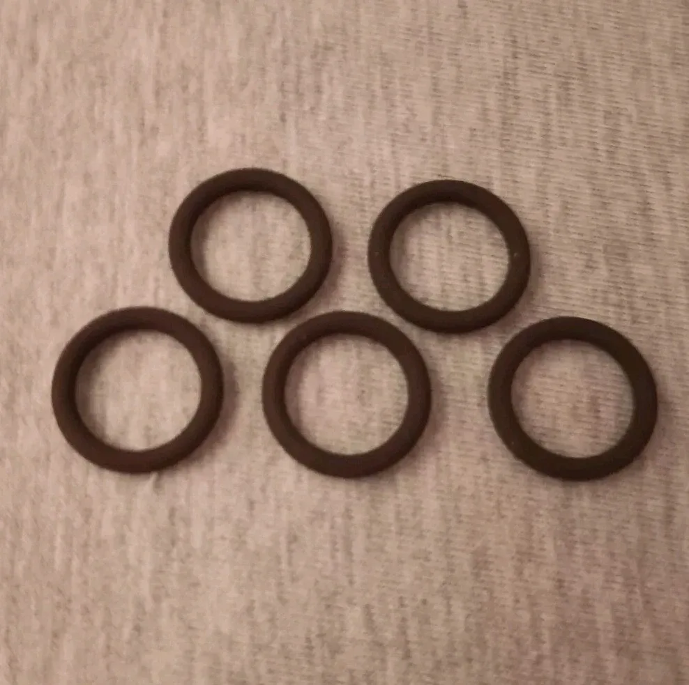 Pack of 5 AMS Turbo TH350/TH400 Transmission Dipstick Tube O-Rings image 4