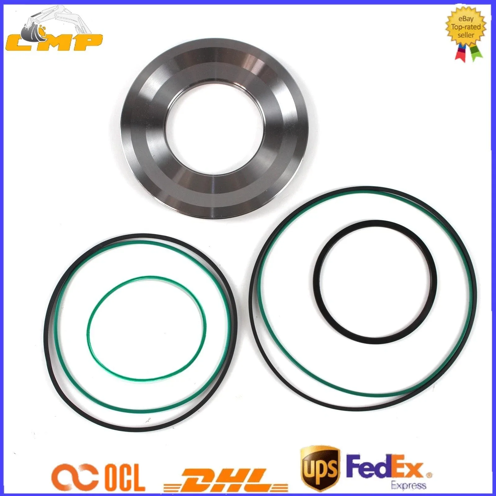 SINOCMP CP-QMP-J00272 CVT Pulley Steel Piston Gasket Seal for Nissan & Mitsubishi