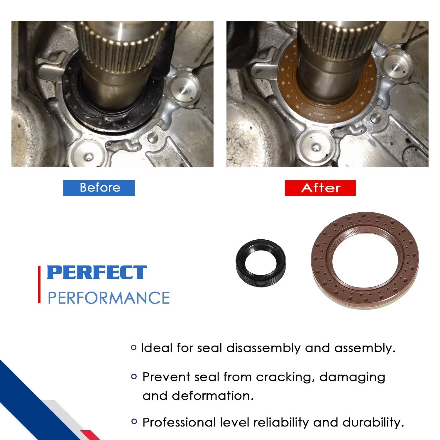 Ford DCT DPS6 Dual Clutch Transmission Seal Installer Tool Kit YS-DPS6 image 4
