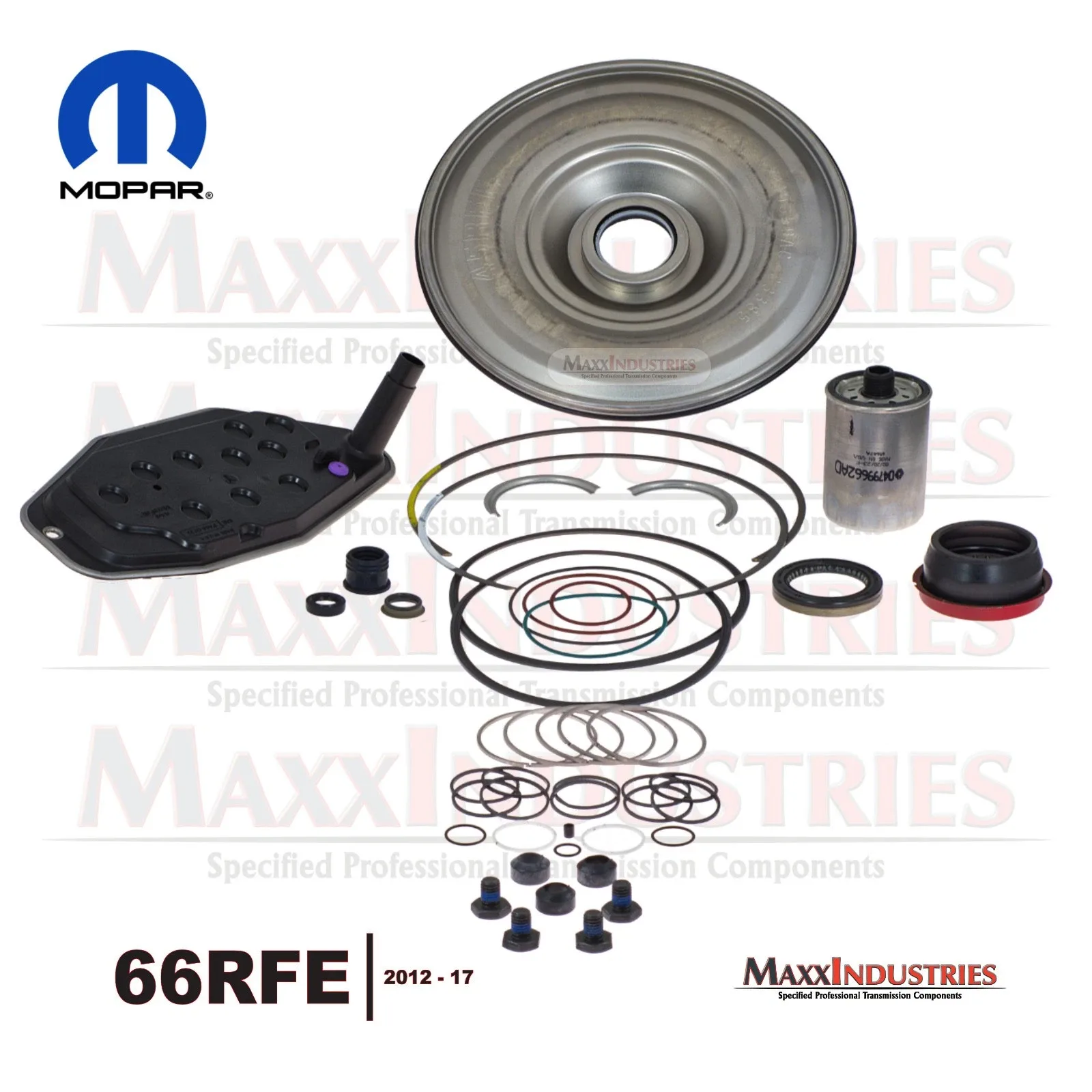 2012-2017 RAM 1500/2500/3500 66RFE Transmission Rebuild Kit - Mopar 49384099