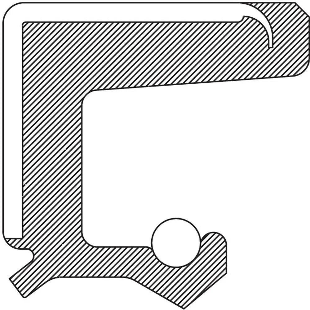 1973 National Bearings Multi-Purpose Oil Seal image 2