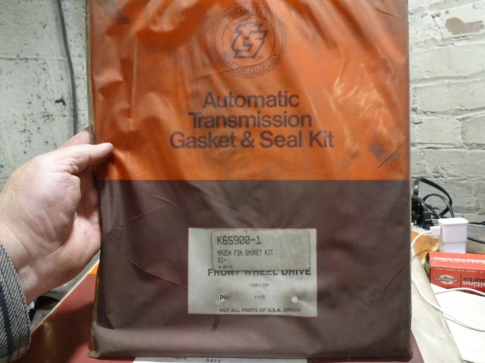 Transtar Gasket & Seal Kit for Mazda and Ford F3A Transmission