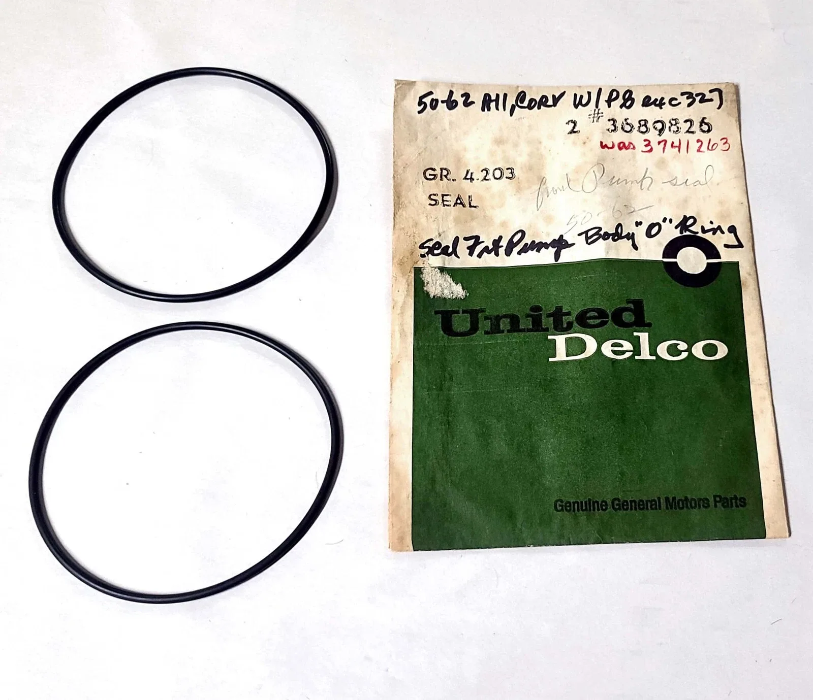 1950-1962 Chevrolet Bel Air/Impala/Corvette PowerGlide Seal GM 3689826