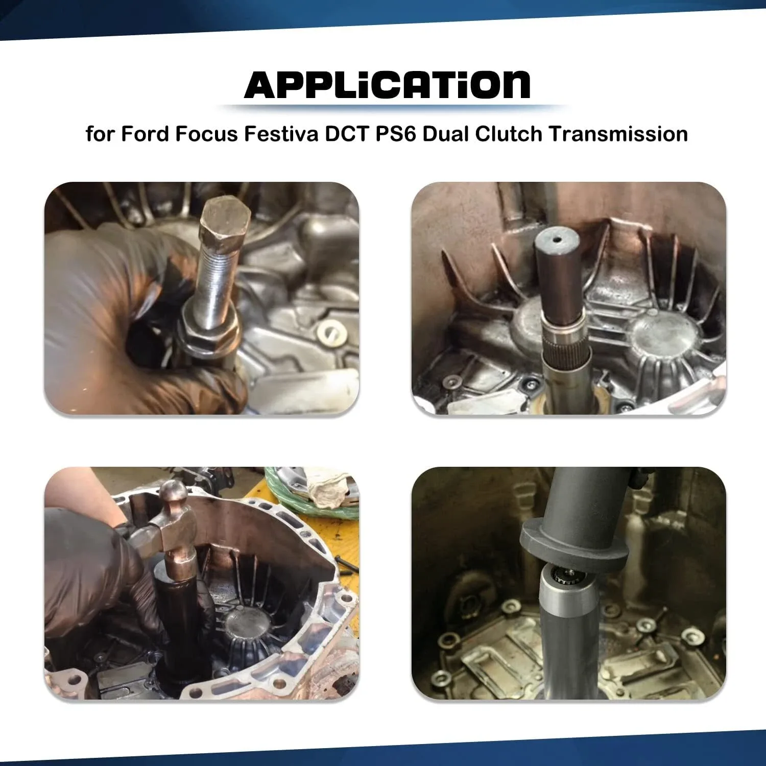 Ford Focus Festiva DCT DPS6 Dual Clutch Transmission Seal Installer Tool YS-DPS6 image 4