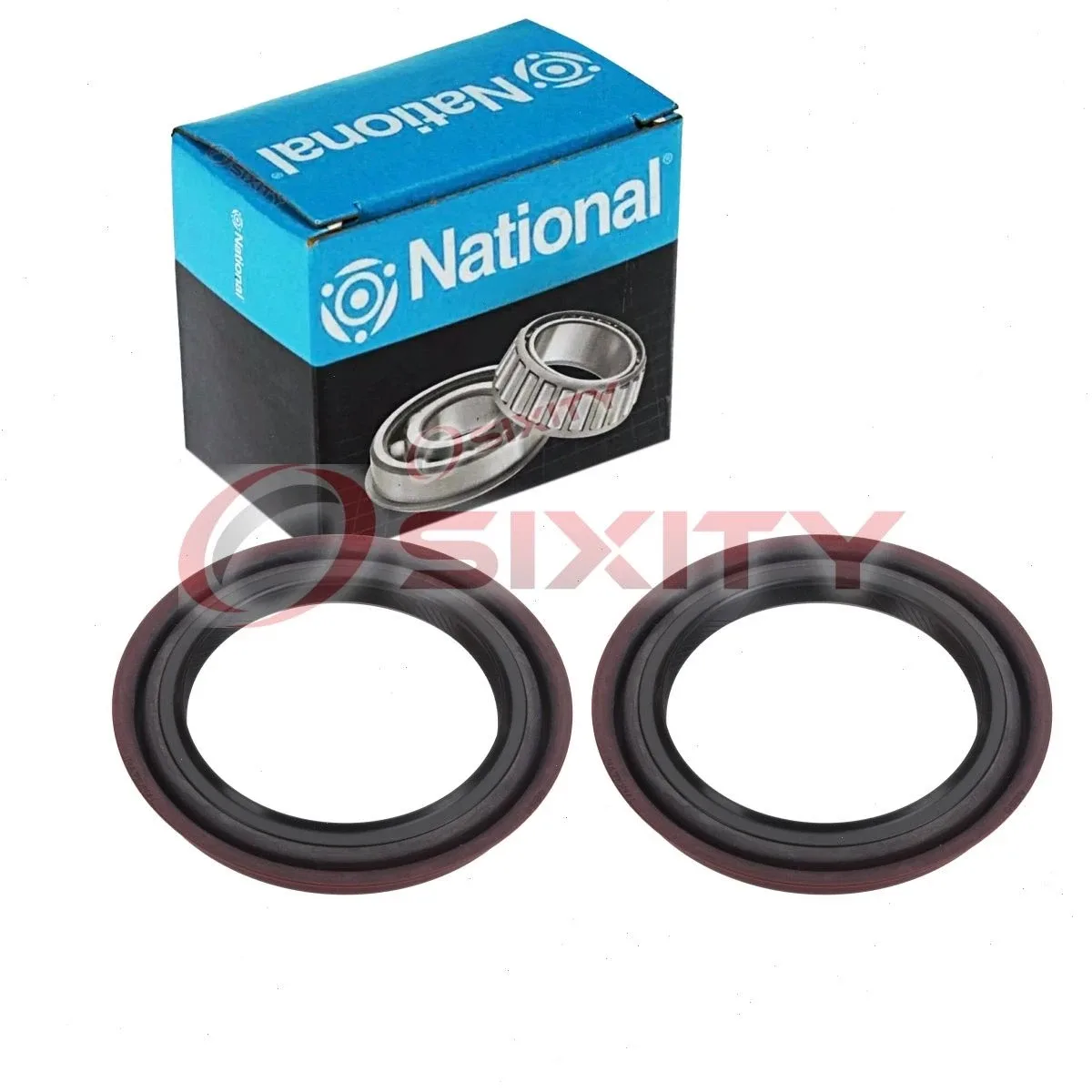 2 pc National Rear Inner Wheel Seals for 1978-1980 Dodge RD200 Driveline nm