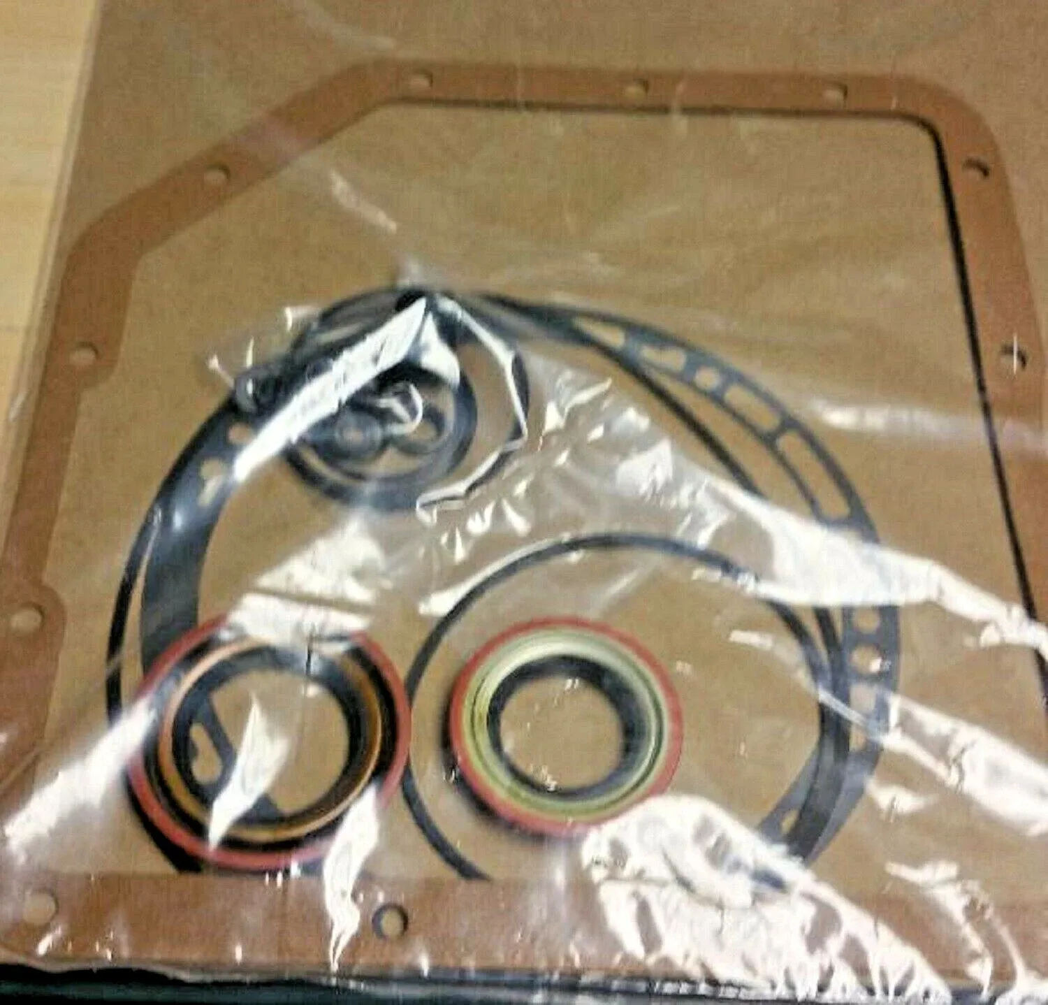 350 350C 1969-86 TransTec External Seal Up Kit TH350 TH350C W- Fiber Pan Gasket