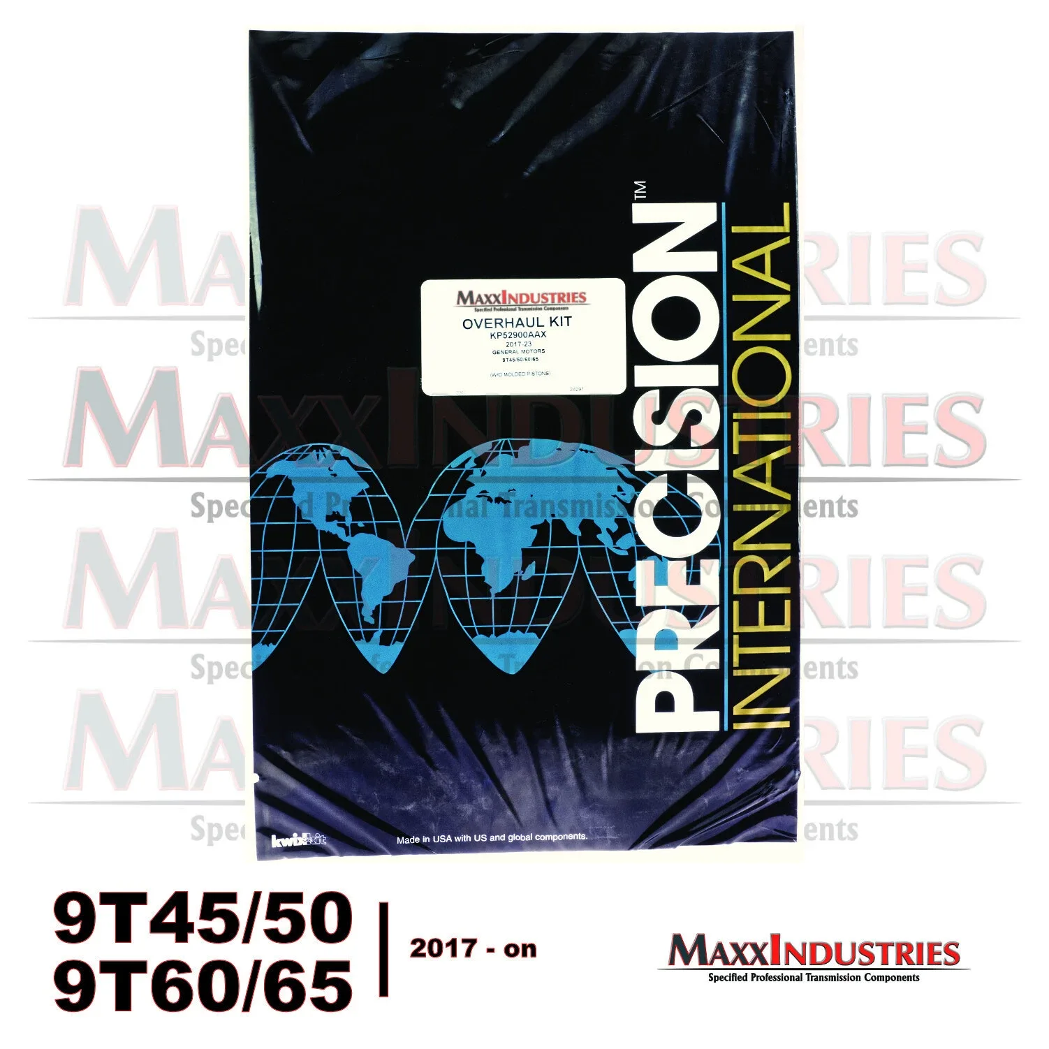 9T60/9T65 Transmission Rebuild Master Kit - Precision International KP52900AAX image 3