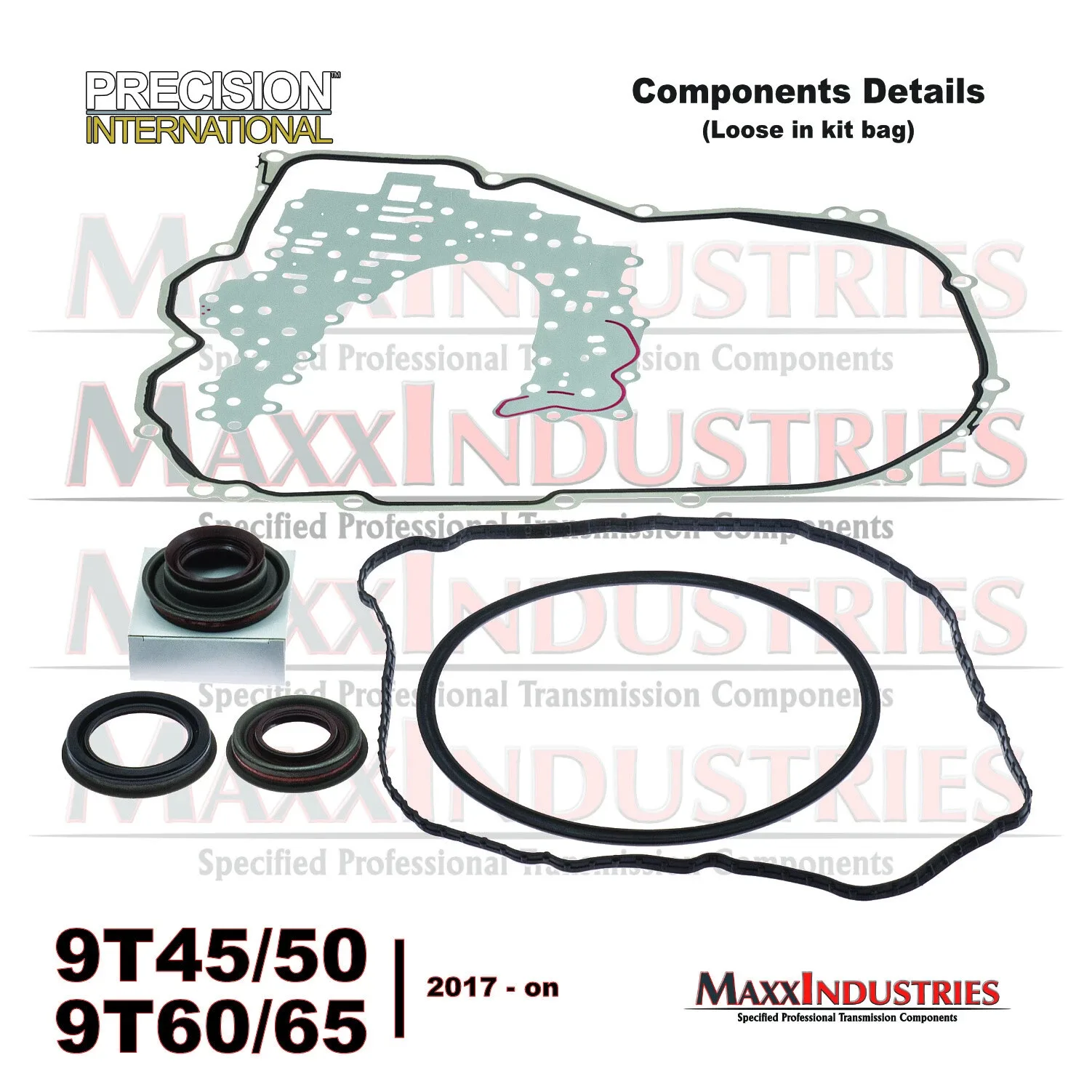 9T60/9T65 Transmission Rebuild Master Kit - Precision International KP52900AAX image 4