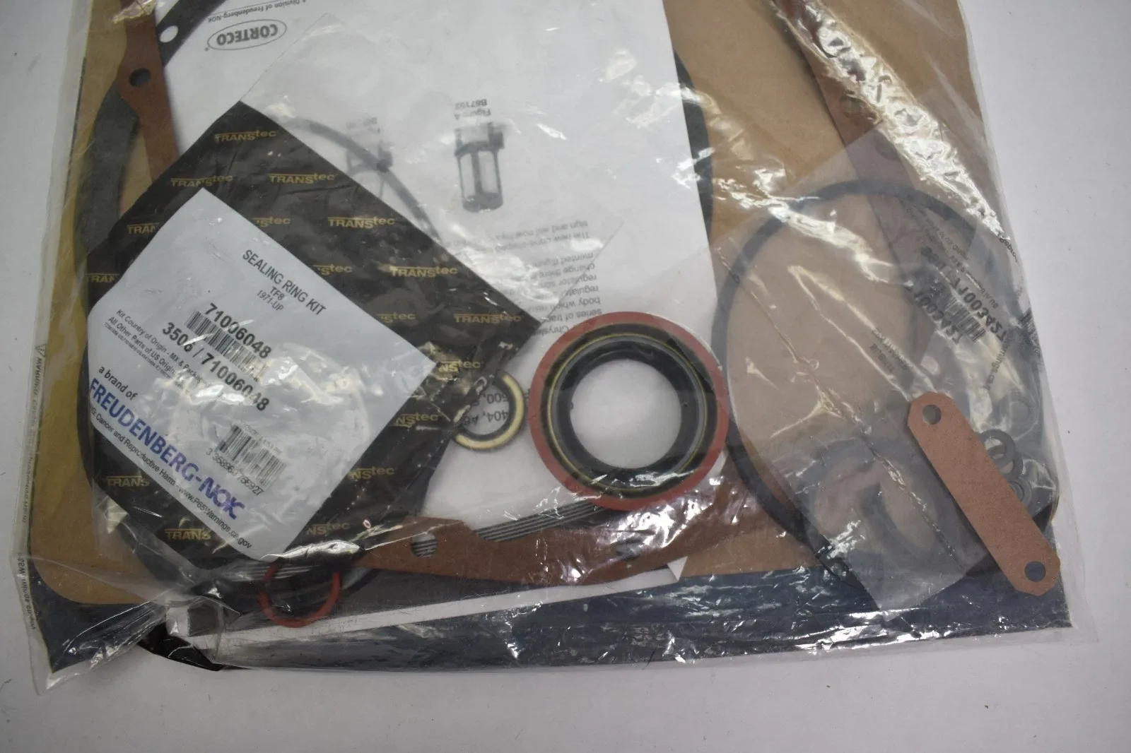 1971 & Up Torqueflite 8 Transmission Gasket & Seal Kit — Transtar 71006600 image 4